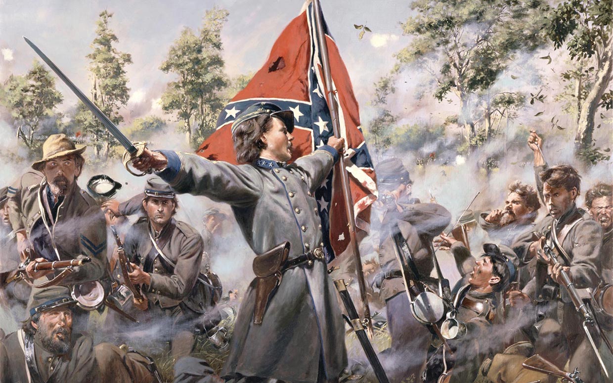 Confederate at Gettysburg